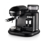 Ariete 1318 Espresso Machine with Integrated Grinder 1400W Black