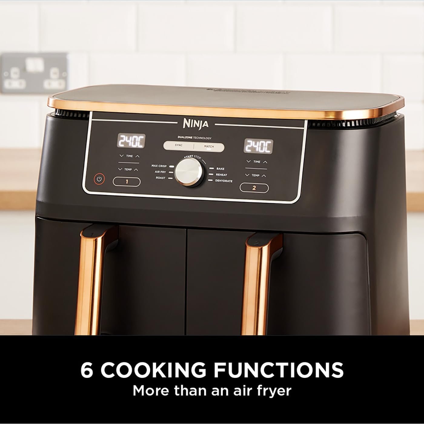 Ninja Foodi MAX AF400UKCP dual zone air fryer image 3