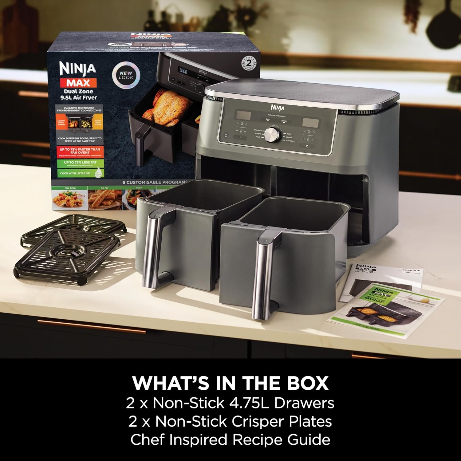 Ninja DZ400UK MAX Dual Zone air fryer image 9